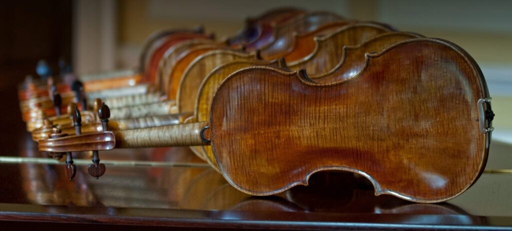 The history of the violin