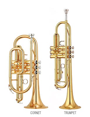 Trumpet vs Cornet