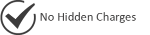 No Hidden Charges