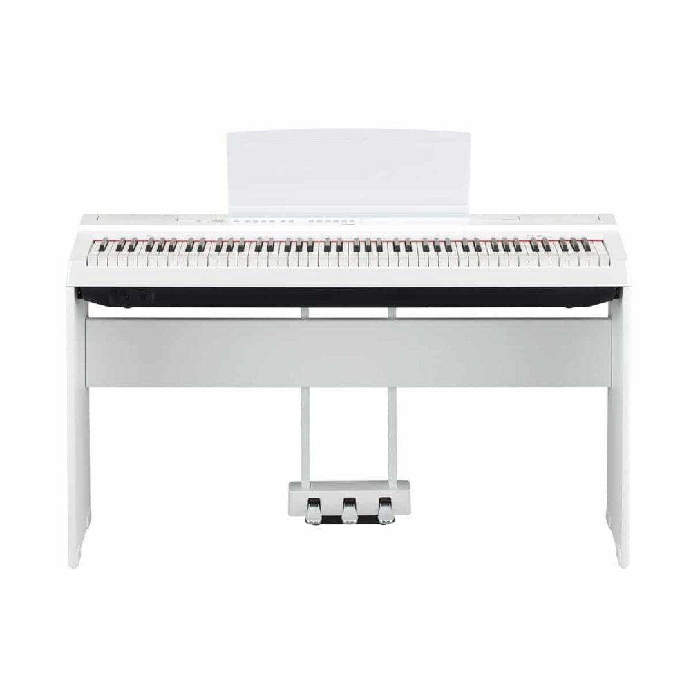 Yamaha P125 White Wedding Piano
