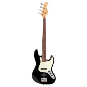 SX PB Electric Bass Guitar - Black