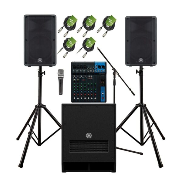Yamaha DBR10 PA Hire System