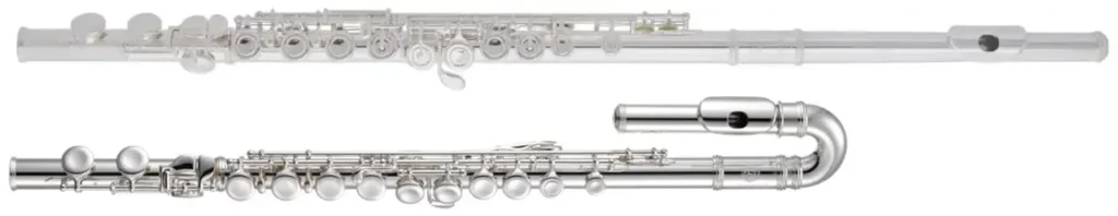 Curved flute vs straight head