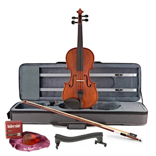 Complete Stentor Conservatoire II Violin Outfit Rental & Hire (Includes Bow, Case, Rosin & Luthier Verified Professional Setup)